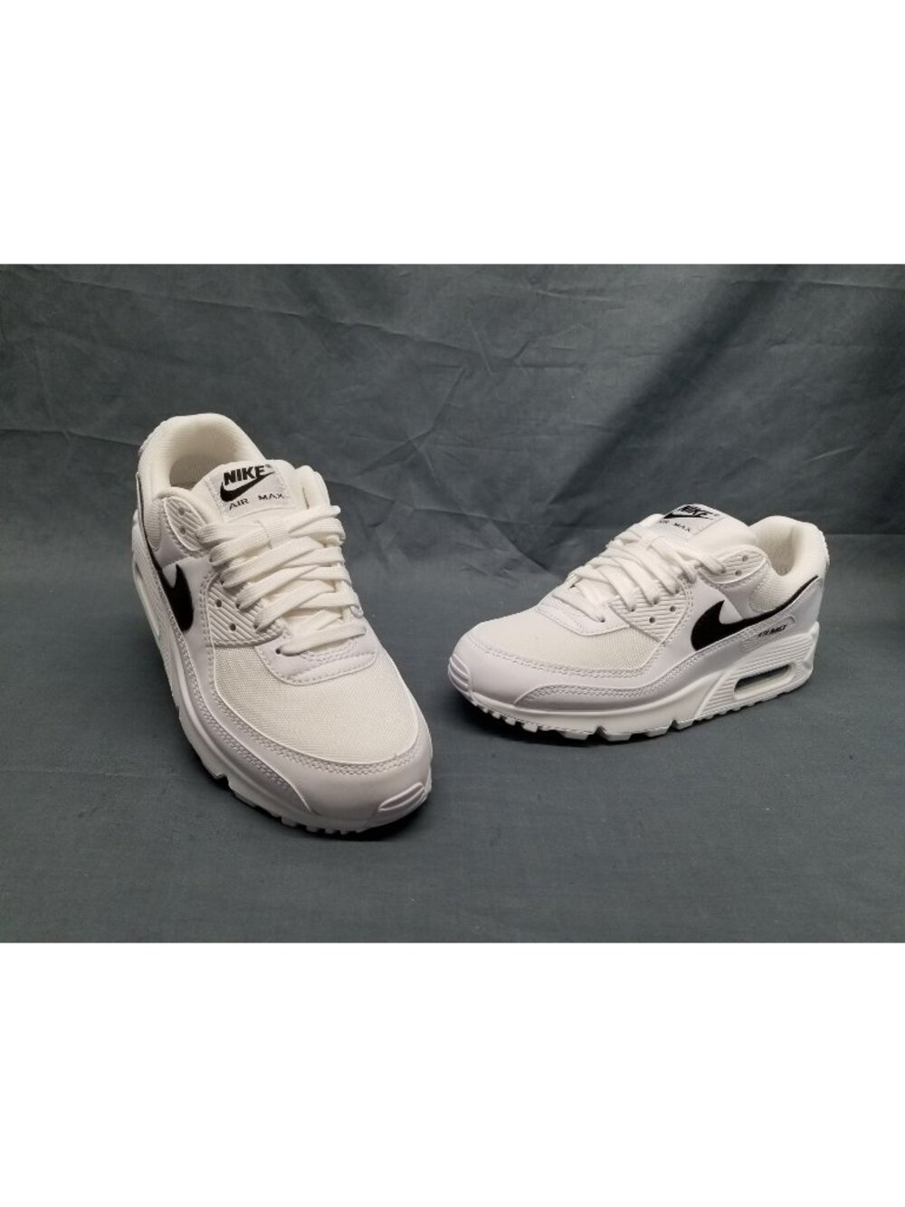 Nike Air Max 90 Next Nature White Black Women's Size 10 NEW NO BOX!